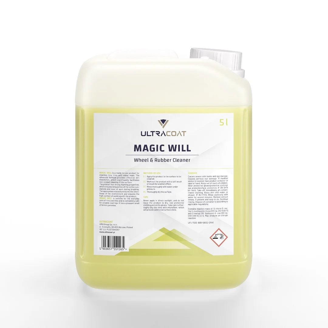Magic Will – Wheel & Rubber Cleaner 5L
